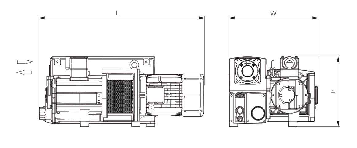 R 5 RD 0240 A旋片真空泵 R 5 RD 0240 A旋片真空泵
