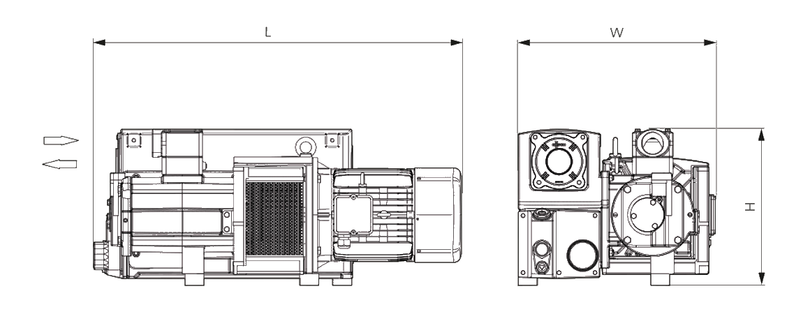 R 5 RD 0360 A旋片真空泵 R 5 RD 0360 A旋片真空泵
