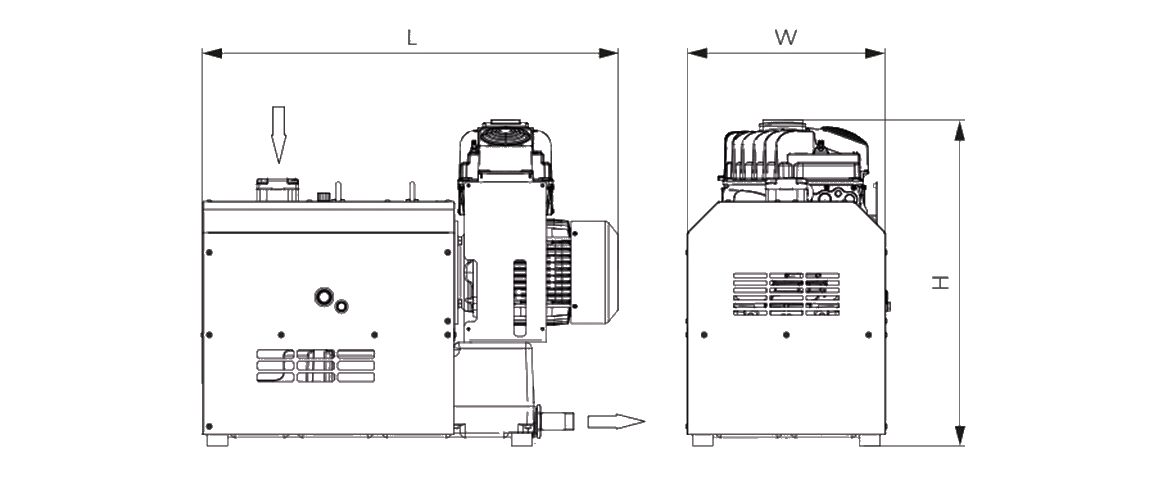 Mink MV 0310 B爪式真空泵 Mink MV 0310 B爪式真空泵