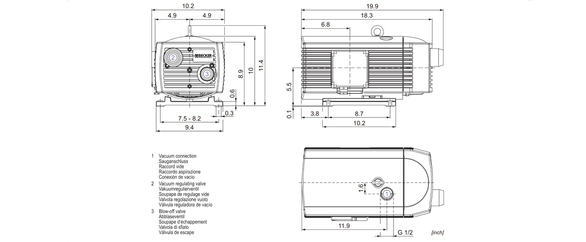 VX 4.25真空泵 VX 4.25真空泵