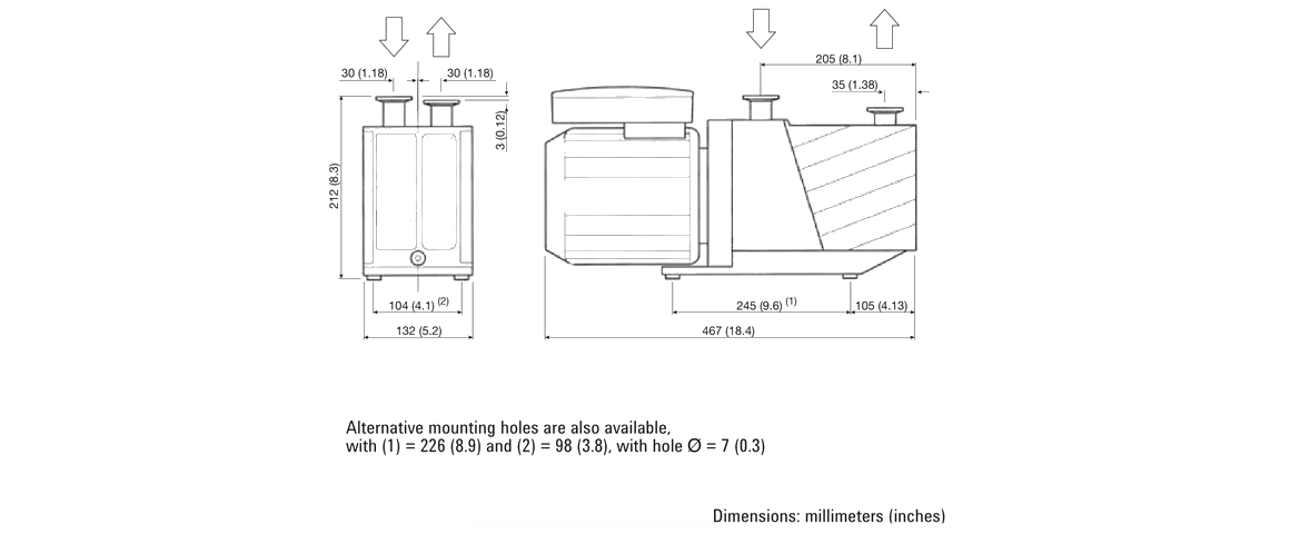 DS 302雙級旋片真空泵 DS 302雙級旋片真空泵