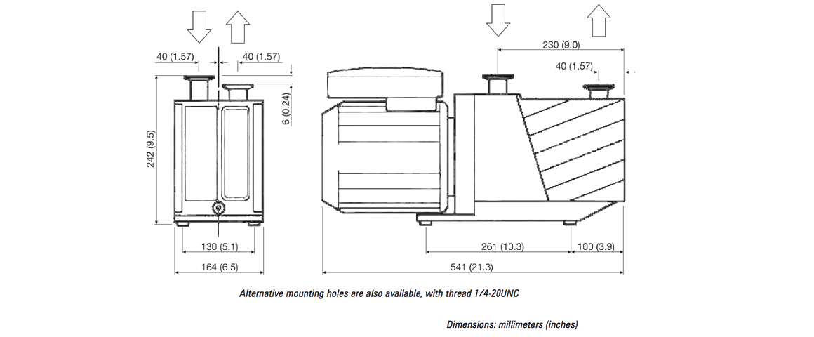 DS 402雙級(jí)旋片真空泵 DS 402雙級(jí)旋片真空泵