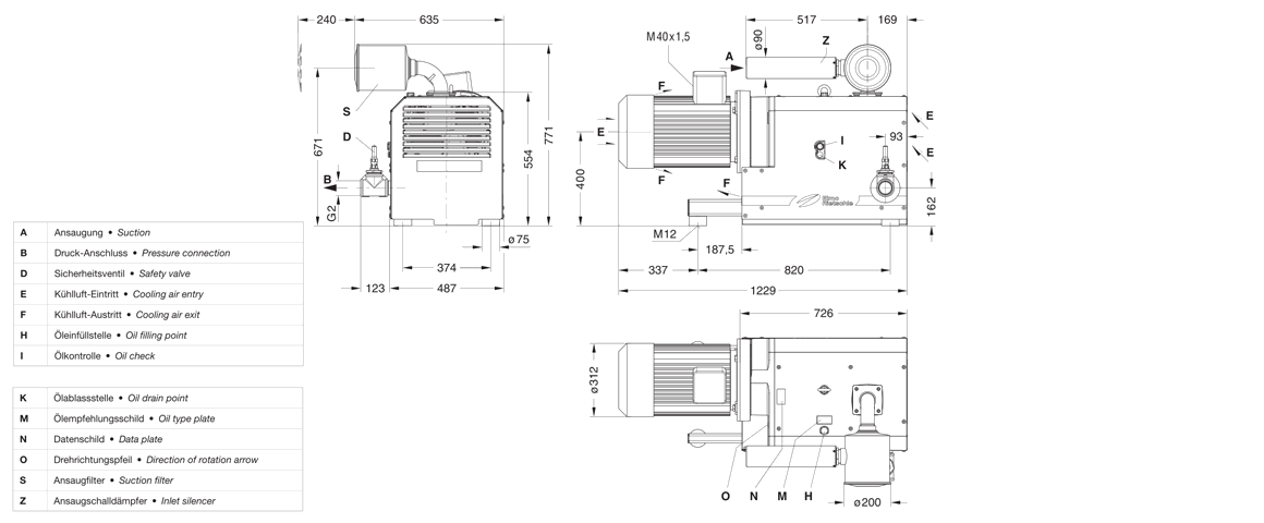 C-DLR 301爪式真空泵 C-DLR 301爪式真空泵