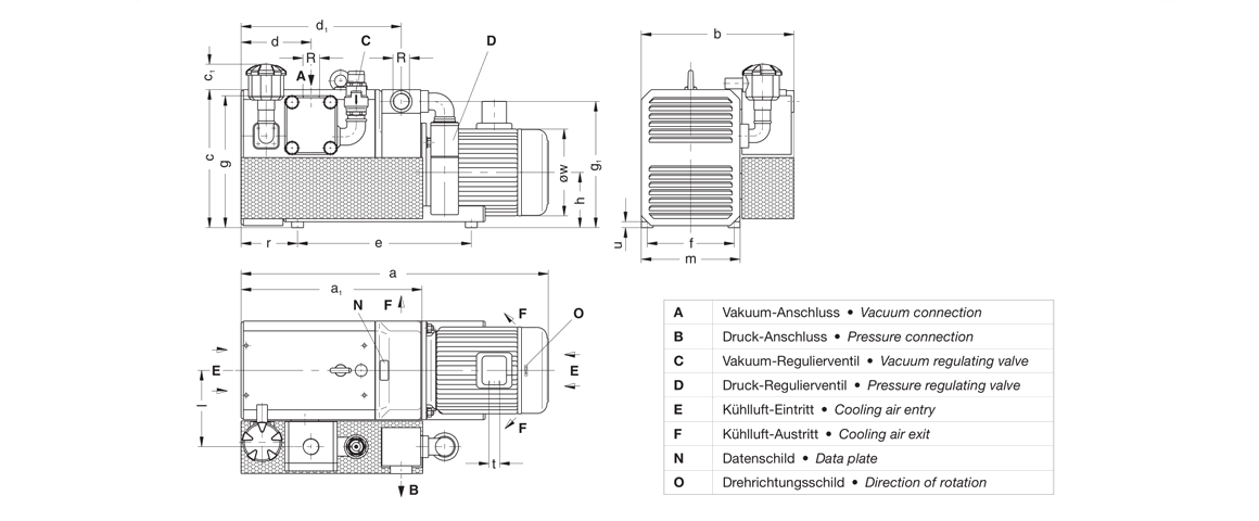 C-KLR 80爪式真空泵 C-KLR 80爪式真空泵