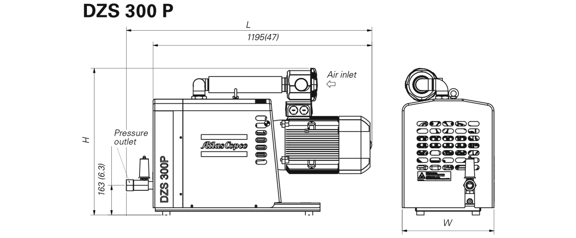 DZS 300 P爪式真空泵 DZS 300 P爪式真空泵