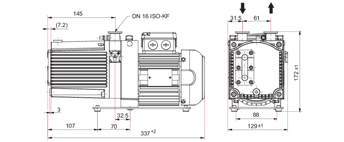 Duo 6雙級(jí)旋片真空泵 Duo 6雙級(jí)旋片真空泵