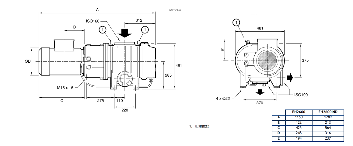 EH2600機(jī)械增壓泵 EH2600機(jī)械增壓泵