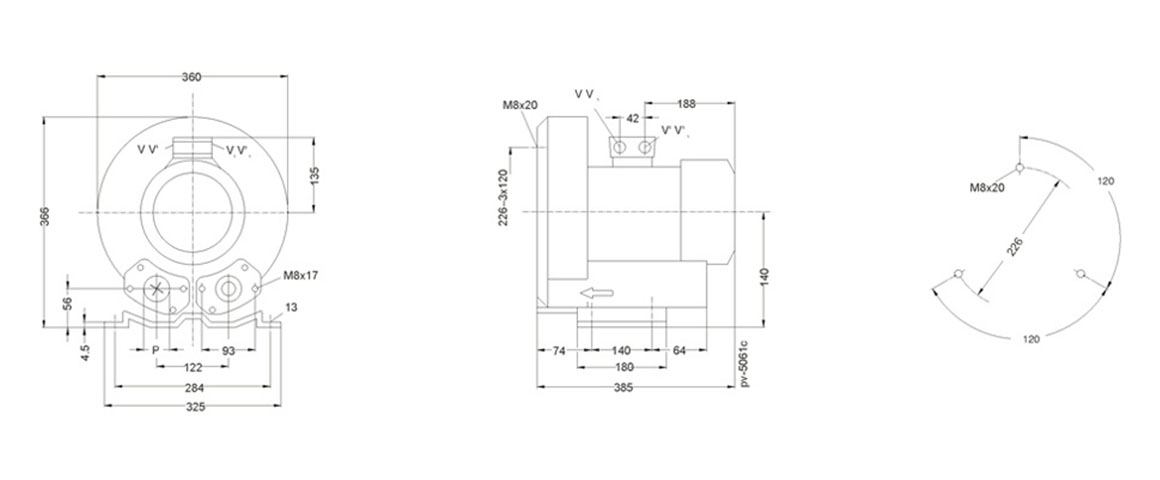 2HB 610 H26 高壓鼓風機 2HB 610 H26 高壓鼓風機