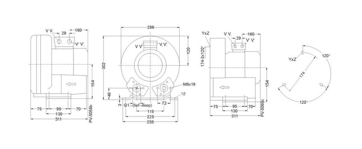 2HB 430 H16 高壓鼓風(fēng)機(jī) 2HB 430 H16 高壓鼓風(fēng)機(jī)