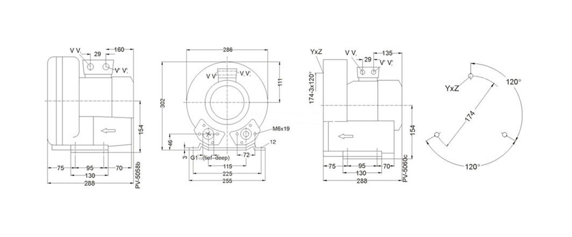 2HB 430 H06 高壓鼓風(fēng)機(jī) 2HB 430 H06 高壓鼓風(fēng)機(jī)