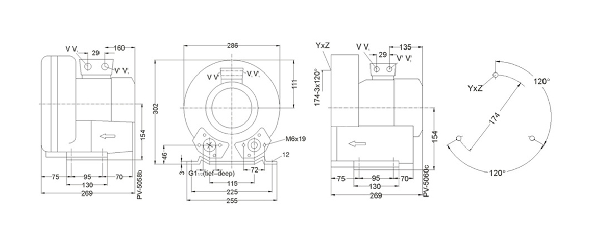 2HB 410 H06 高壓鼓風(fēng)機(jī) 2HB 410 H06 高壓鼓風(fēng)機(jī)