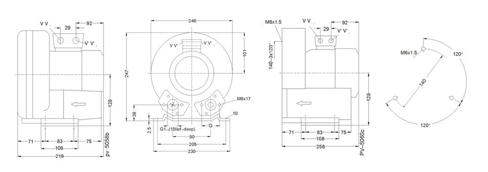 2HB 210 H06 高壓鼓風(fēng)機 2HB 210 H06 高壓鼓風(fēng)機