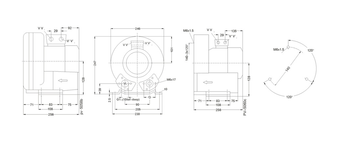 2HB 210 A11 高壓鼓風(fēng)機(jī) 2HB 210 A11 高壓鼓風(fēng)機(jī)