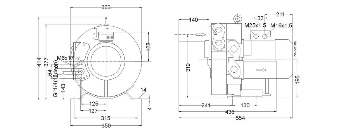4HB 420 H56 高壓鼓風(fēng)機(jī) 4HB 420 H56 高壓鼓風(fēng)機(jī)