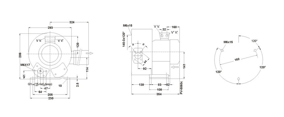2HB 320 H36 高壓鼓風機 2HB 320 H36 高壓鼓風機