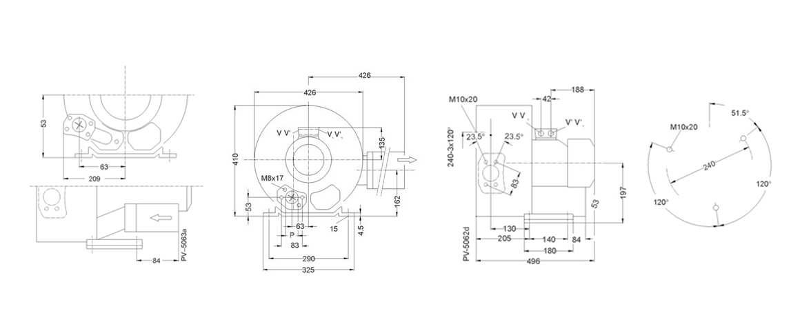 2HB 720 H26 高壓鼓風機 2HB 720 H26 高壓鼓風機