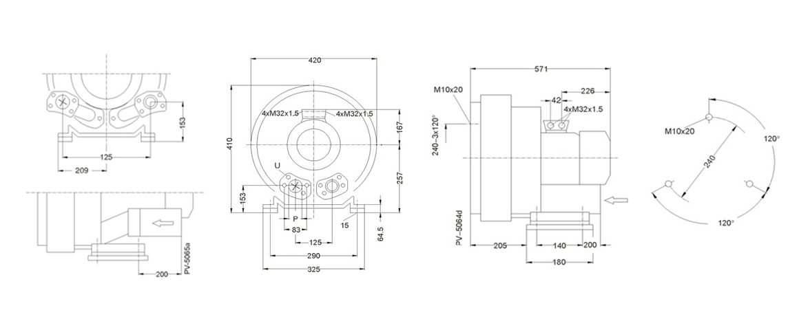 2HB 720 H47 高壓鼓風(fēng)機 2HB 720 H47 高壓鼓風(fēng)機