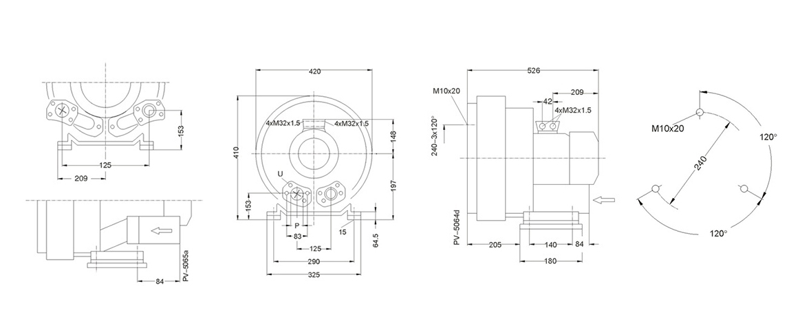 2HB 740 H37 高壓鼓風(fēng)機 2HB 740 H37 高壓鼓風(fēng)機