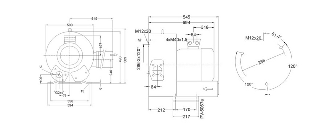 2HB 820 H37 高壓鼓風機 2HB 820 H37 高壓鼓風機