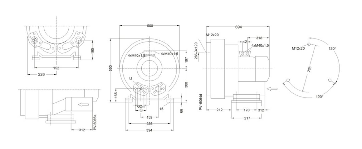 2HB 840 H37 高壓鼓風(fēng)機(jī) 2HB 840 H37 高壓鼓風(fēng)機(jī)