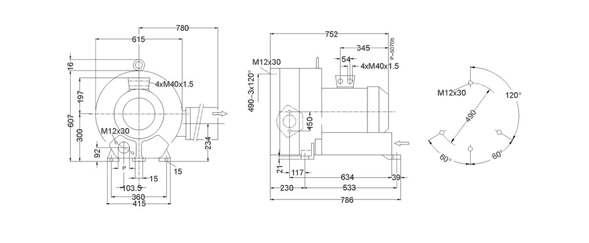 2HB 920 H17 高壓鼓風(fēng)機(jī) 2HB 920 H17 高壓鼓風(fēng)機(jī)